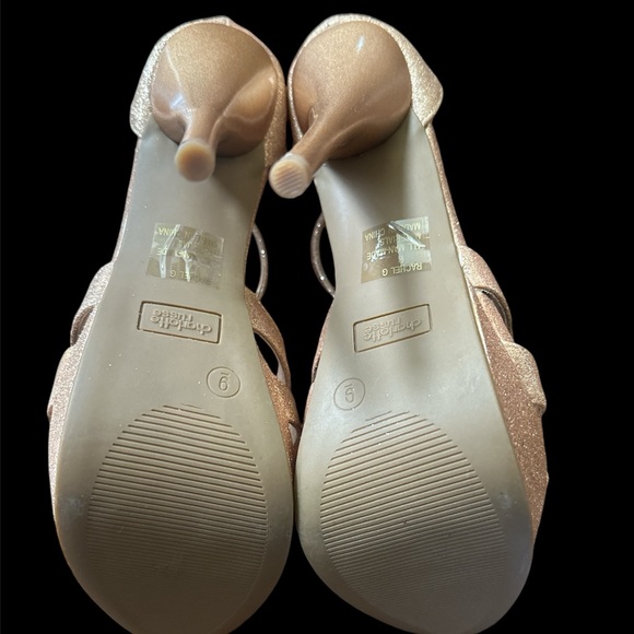 CHARLOTTE RUSSE Glitter Heels! NIB! - Picture 4 of 5